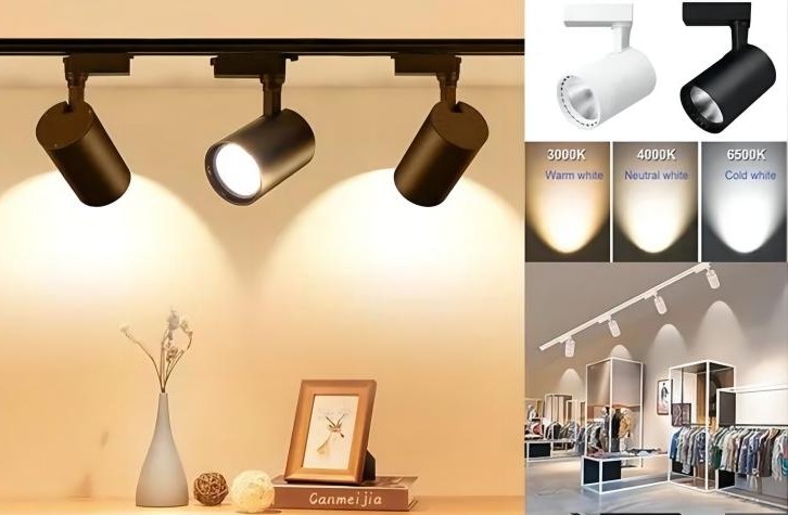 Đèn led rọi ray 