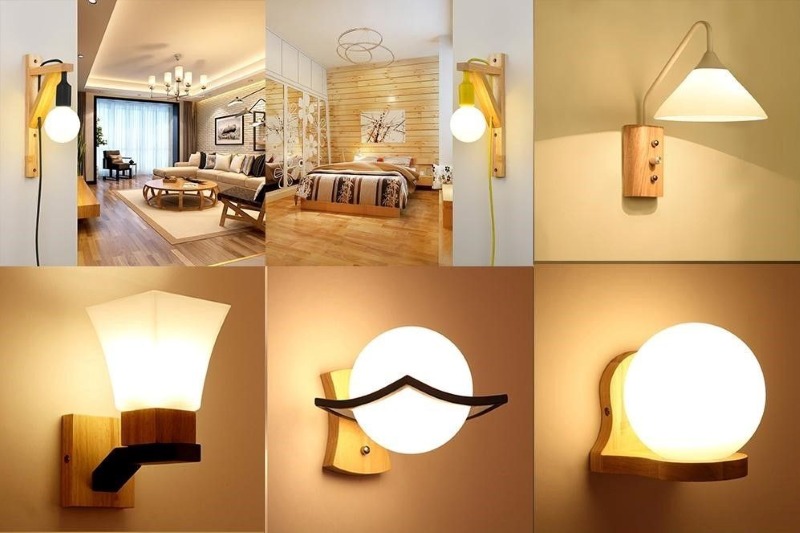 Mẫu đèn LED gắn tường trang trí