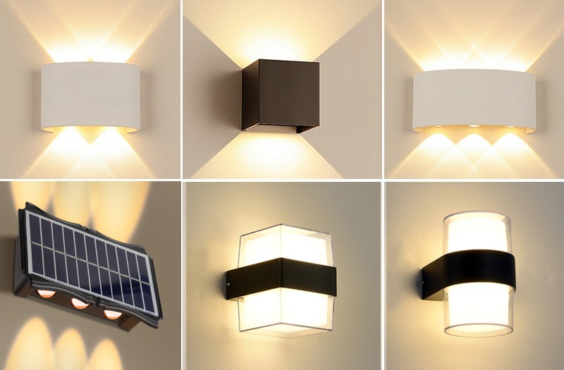 Mẫu đèn LED gắn tường